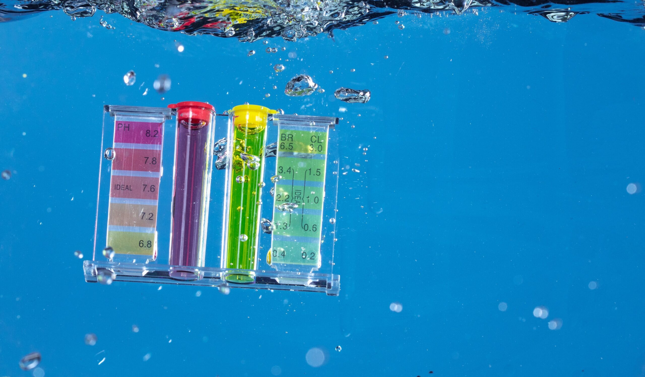 Pool chemical balancing